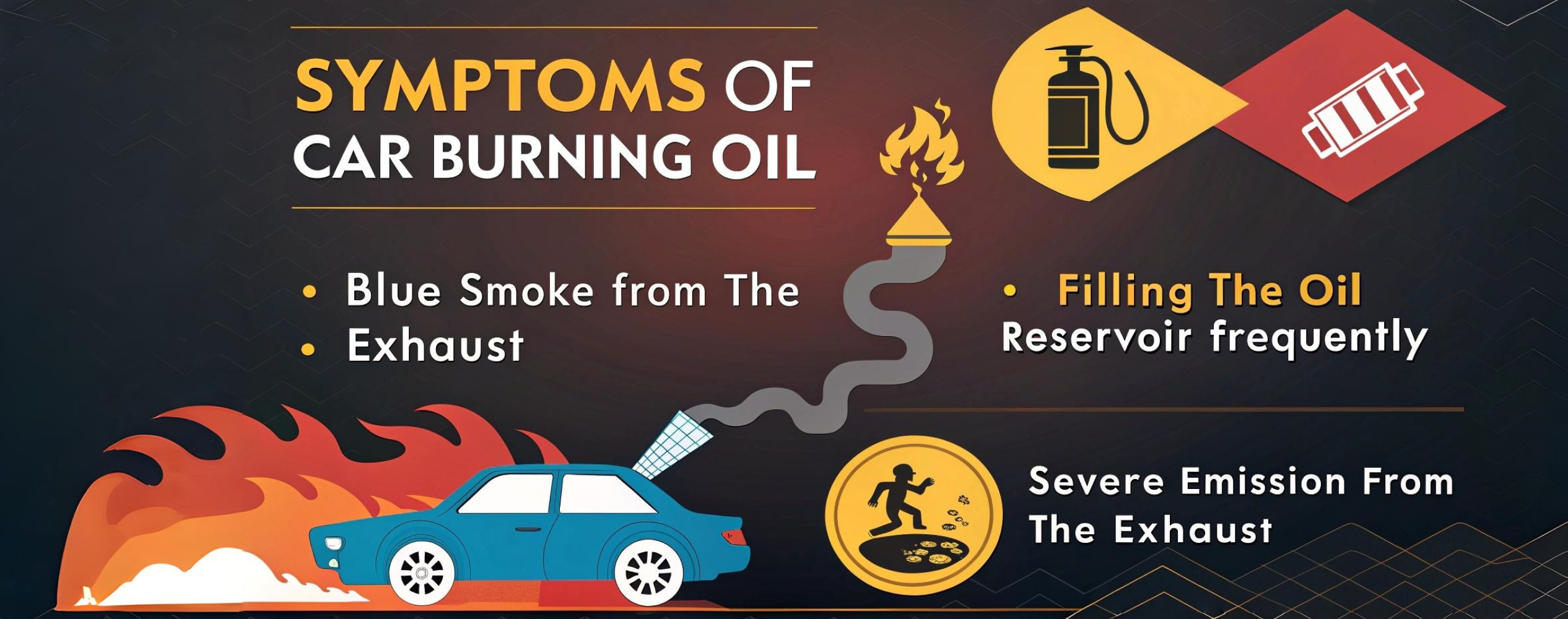 Symptoms of Car Burning Oil